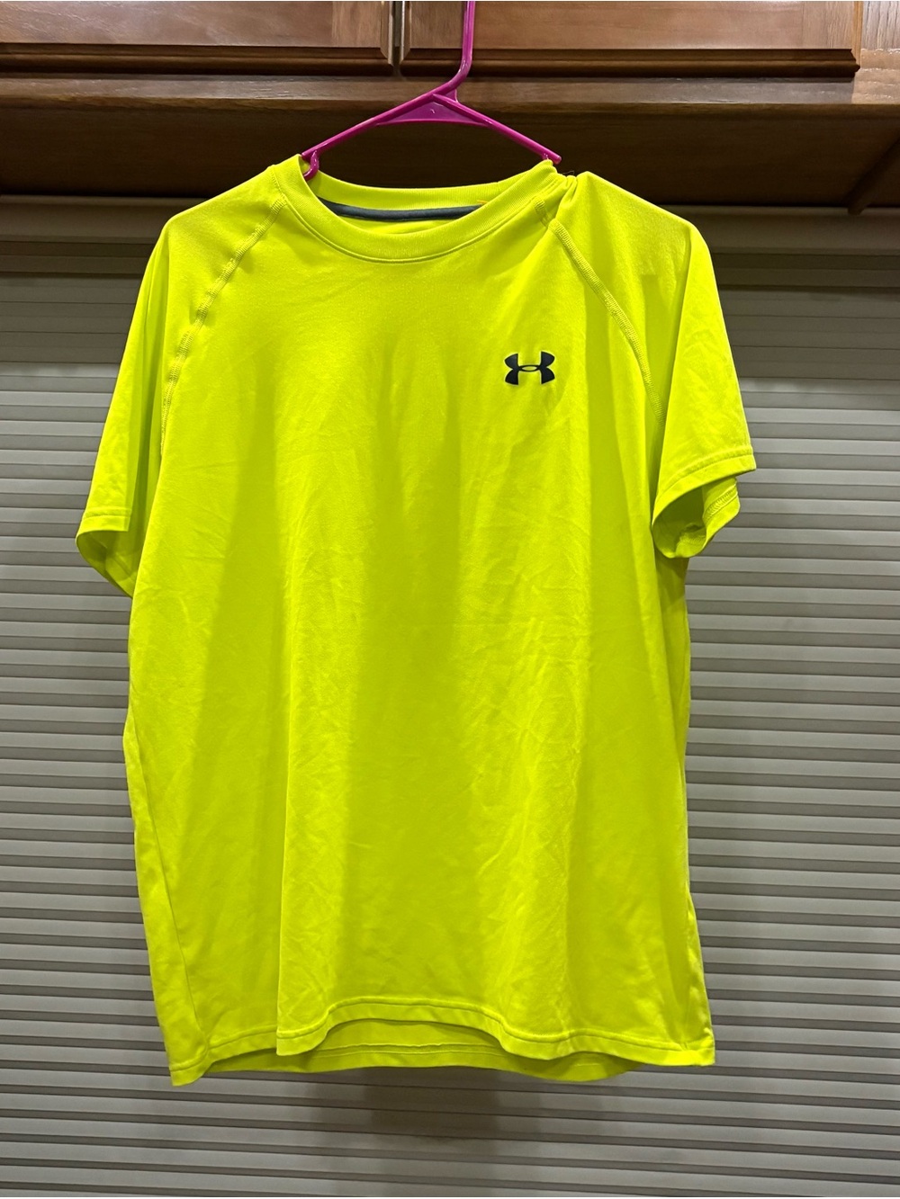 Under Armour Men’s Hi-Vis Yellow Performance T-Shirt